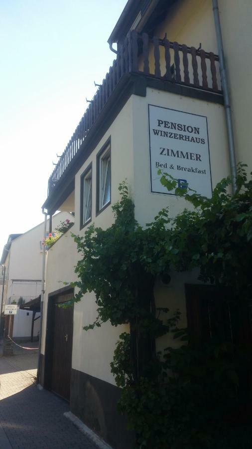 Hotel Pension Winzerhaus Bacharach Eksteriør bilde